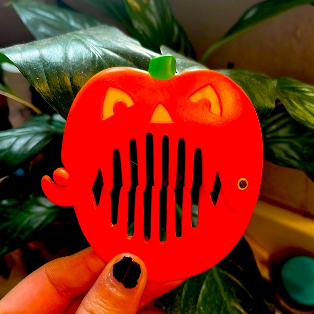 Vintage Pumpkin Halloween Hair clip